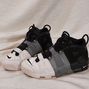 Nike Black and Gray Men's Sneakers